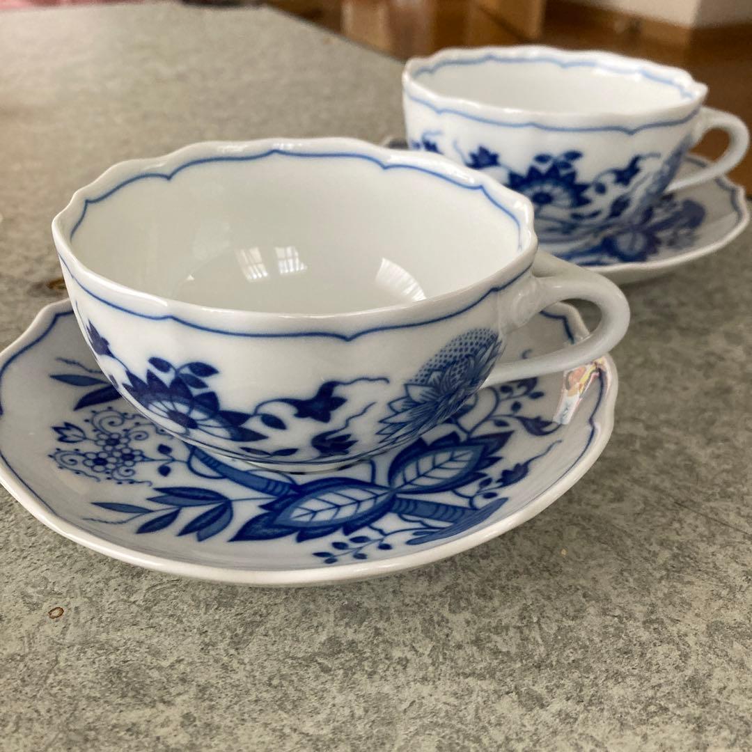 フッチェンロイター カップ&ソーサー 2セット - メルカリ