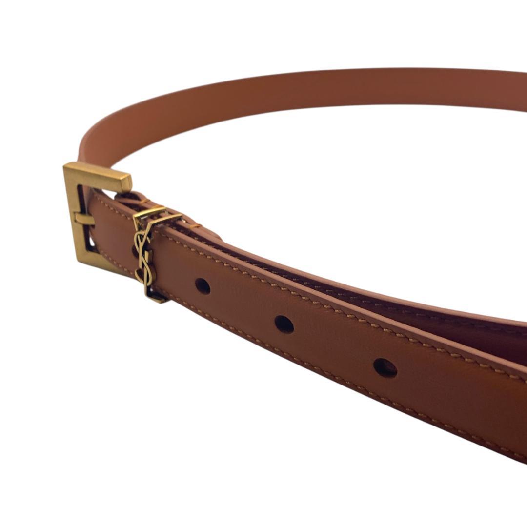 美品★YSL イヴサンローラン　細いベルト81-91cm