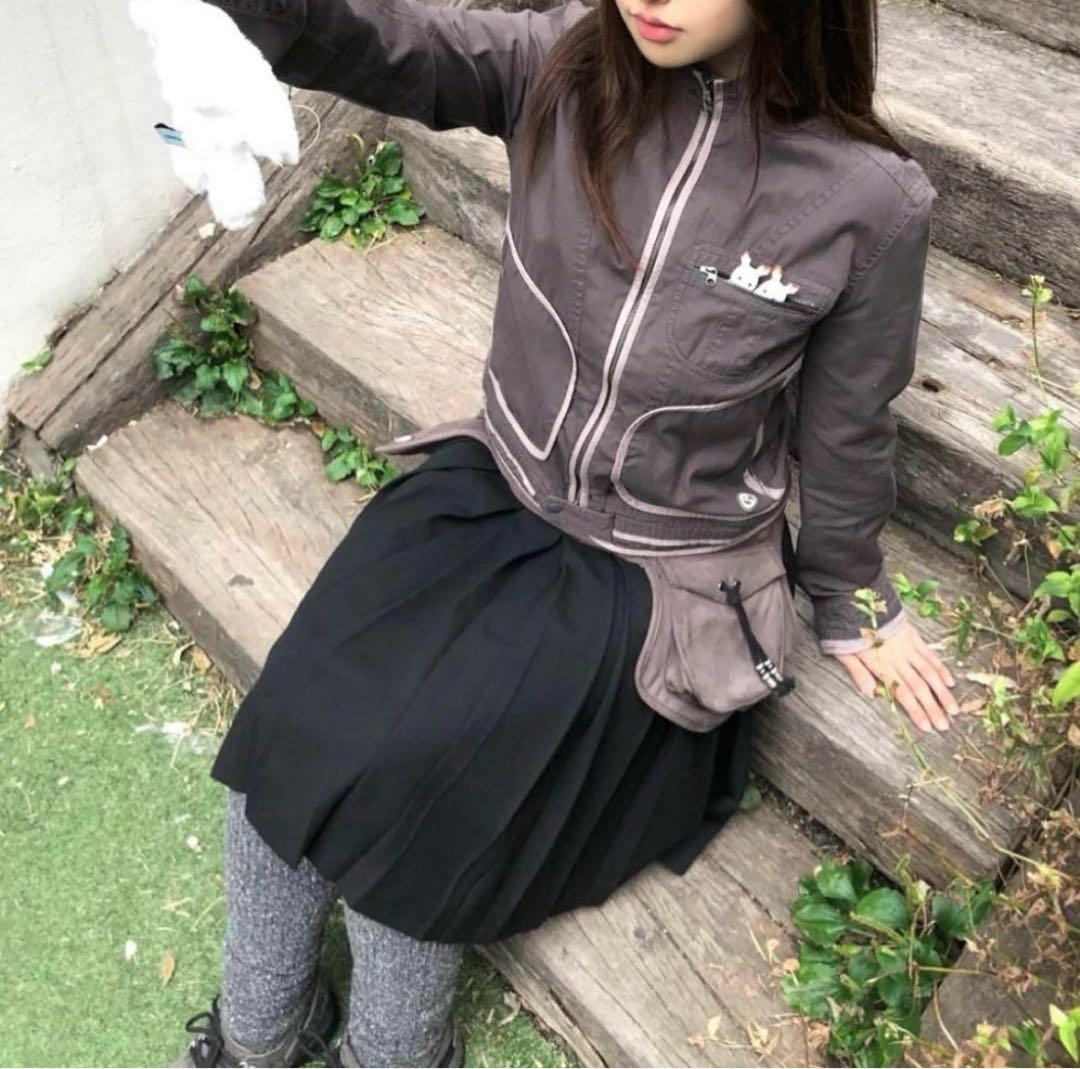 Coyseio SUEDE BELT BAG BROWN ウエストポーチ