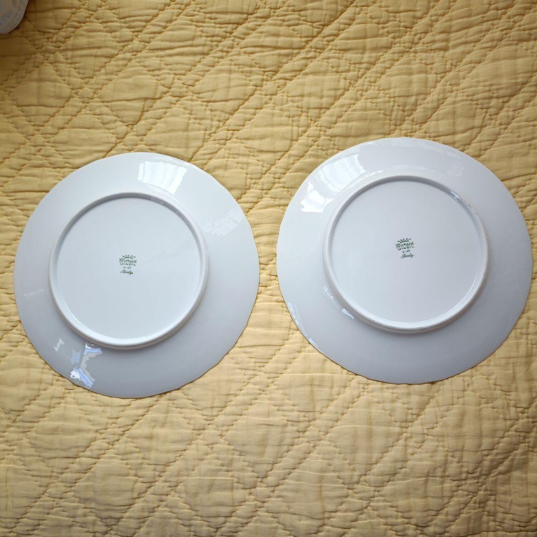 リチャードジノリ ベッキオホワイト24センチ2枚