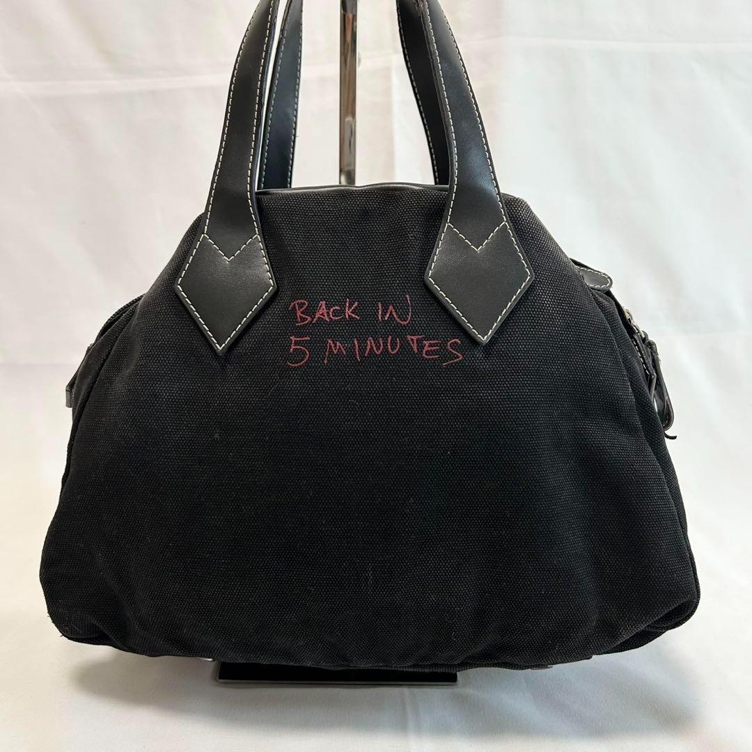 【美品】ヴィヴィアンウエストウッド ヤスミン トートバッグ レザー オーブ 黒