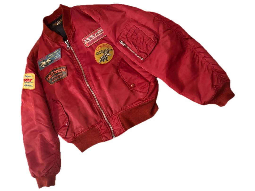90s MA-1 Harley-Davidsonフライトジャケット