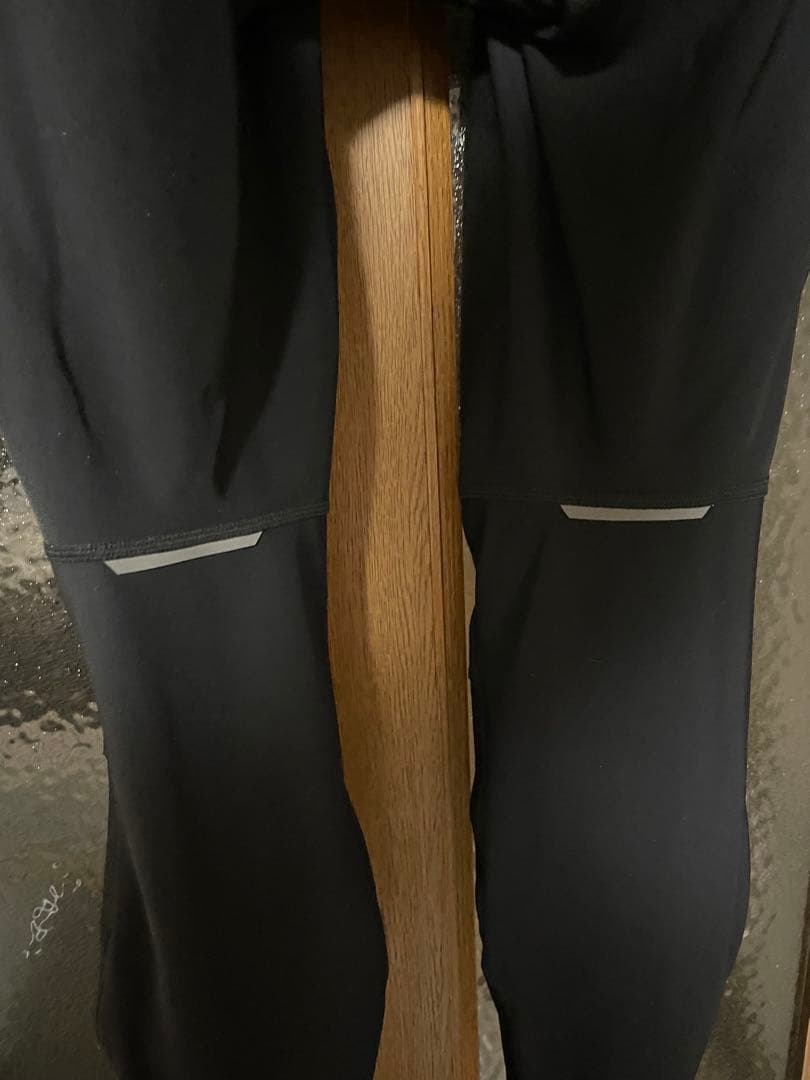 パールイズミ T6000-3DR ウィンドブレーク ビブ タイツ ブラック XL