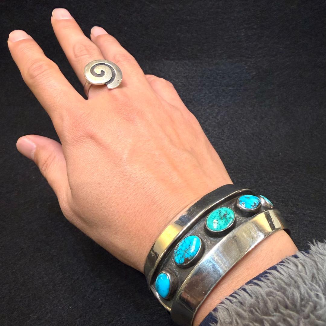 超希少 故 Johnny Mike Begay バングル インディアン ナバホ