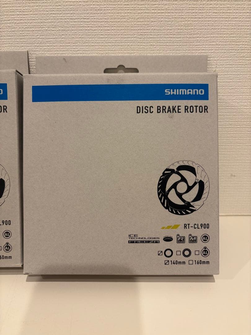 SHIMANORT-CL900ディスクブレーキローター 160、140mmセット