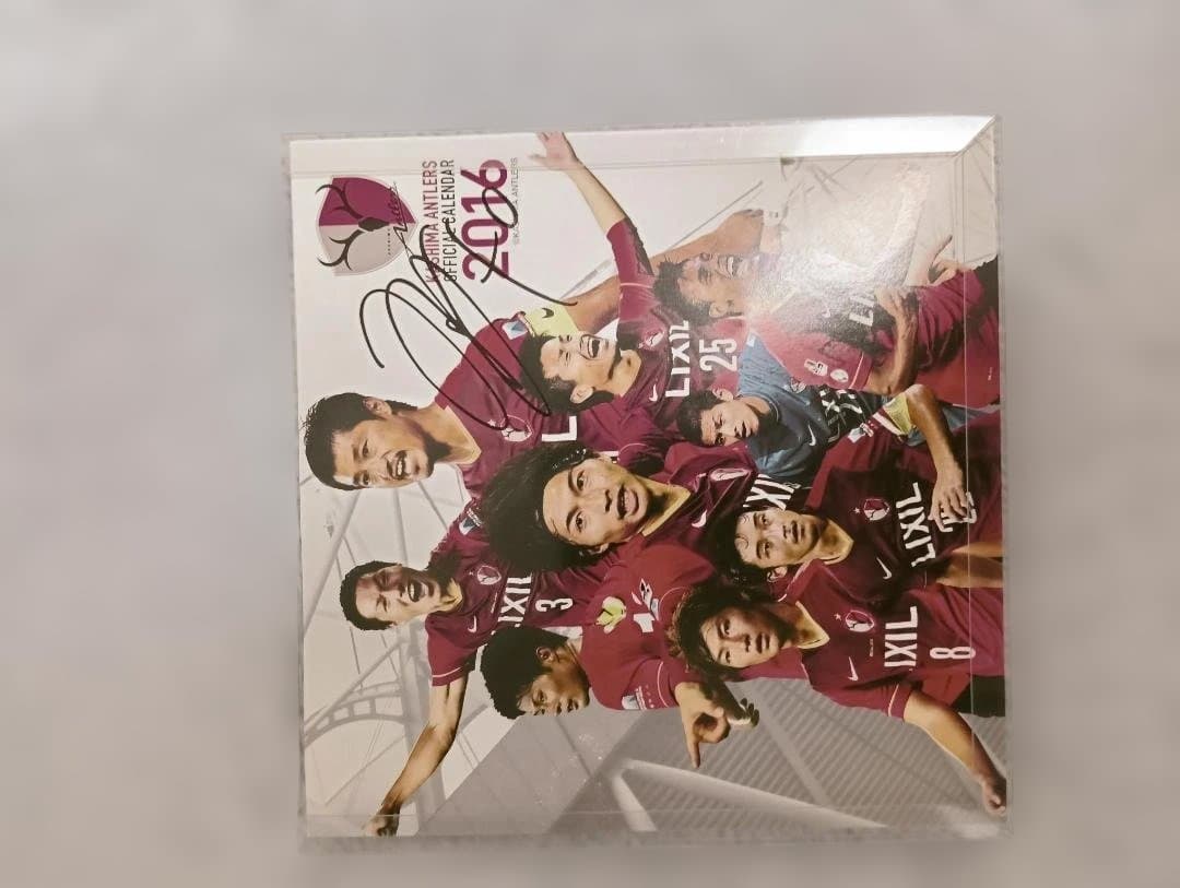 小笠原満男サイン入り鹿島アントラーズ 2016 - メルカリ