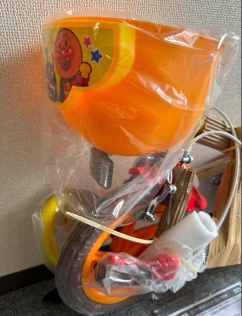 【未使用品】それいけ！アンパンマン12D（幼児用 かじきり 12インチ 自転車）