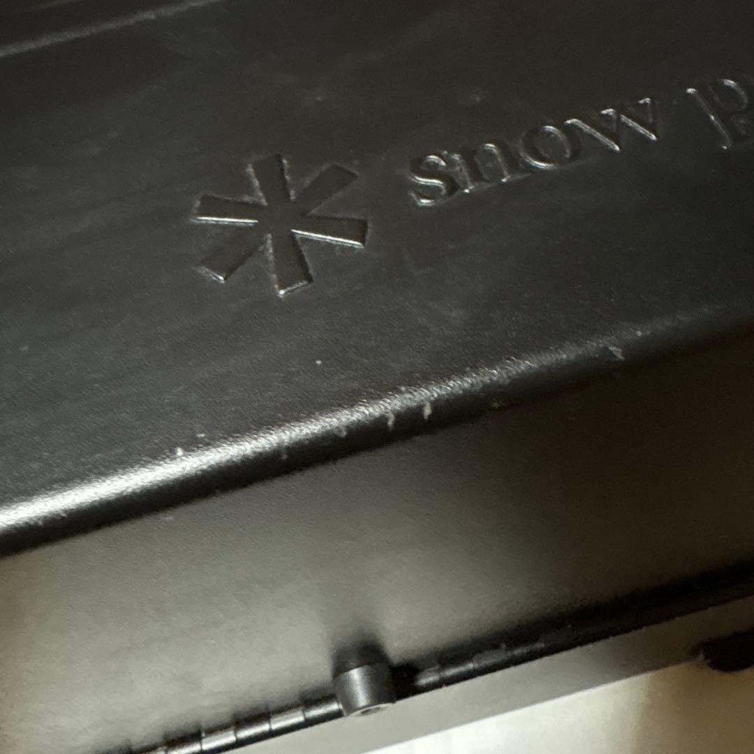 スノーピーク　シェルフコンテナ25 ブラック