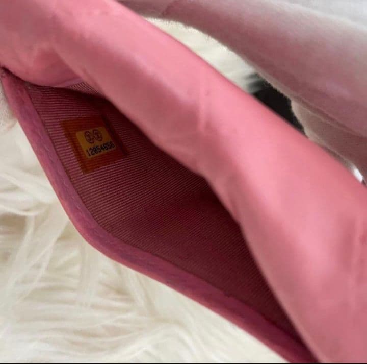 シャネル CHANEL カードケース キーケース マトラッセ ピンク ココマーク