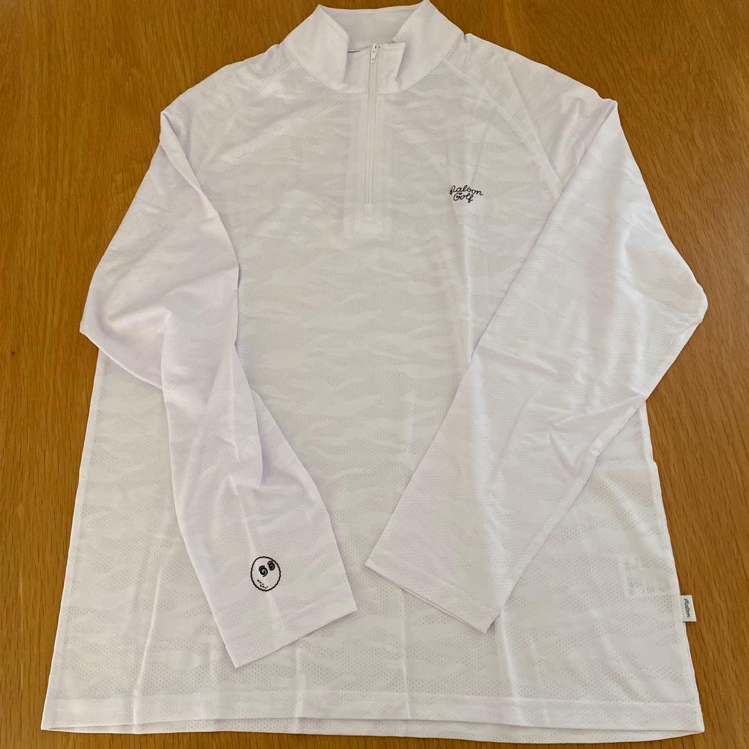 未着用タグ付】Malbon マルボンゴルフ1/4 Zip長袖ハーフジップS