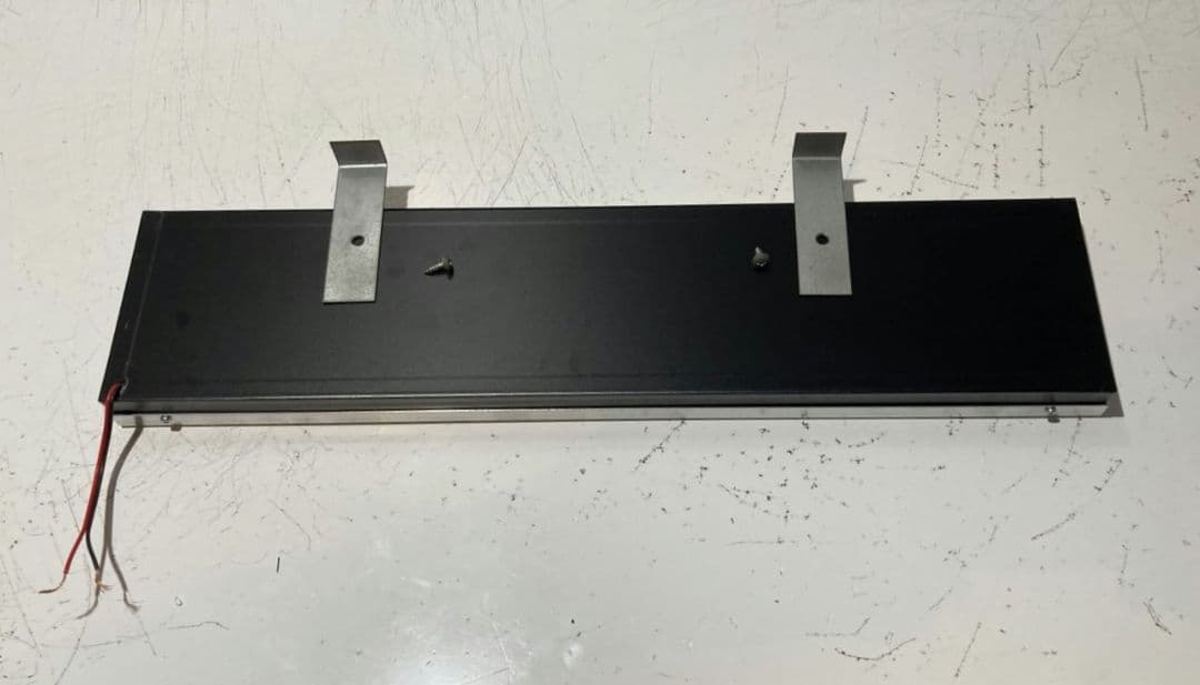 ワンマンアンドン790カーテンレール挟み込み取り付け仕様