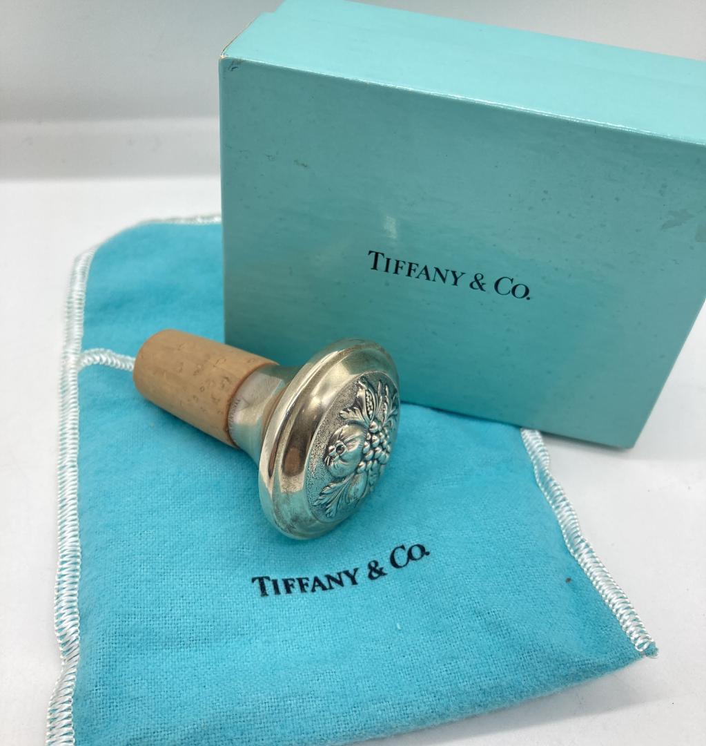 ▽TIFFANY＆Co ティファニー シルバー コルク栓 925 ワインコルク