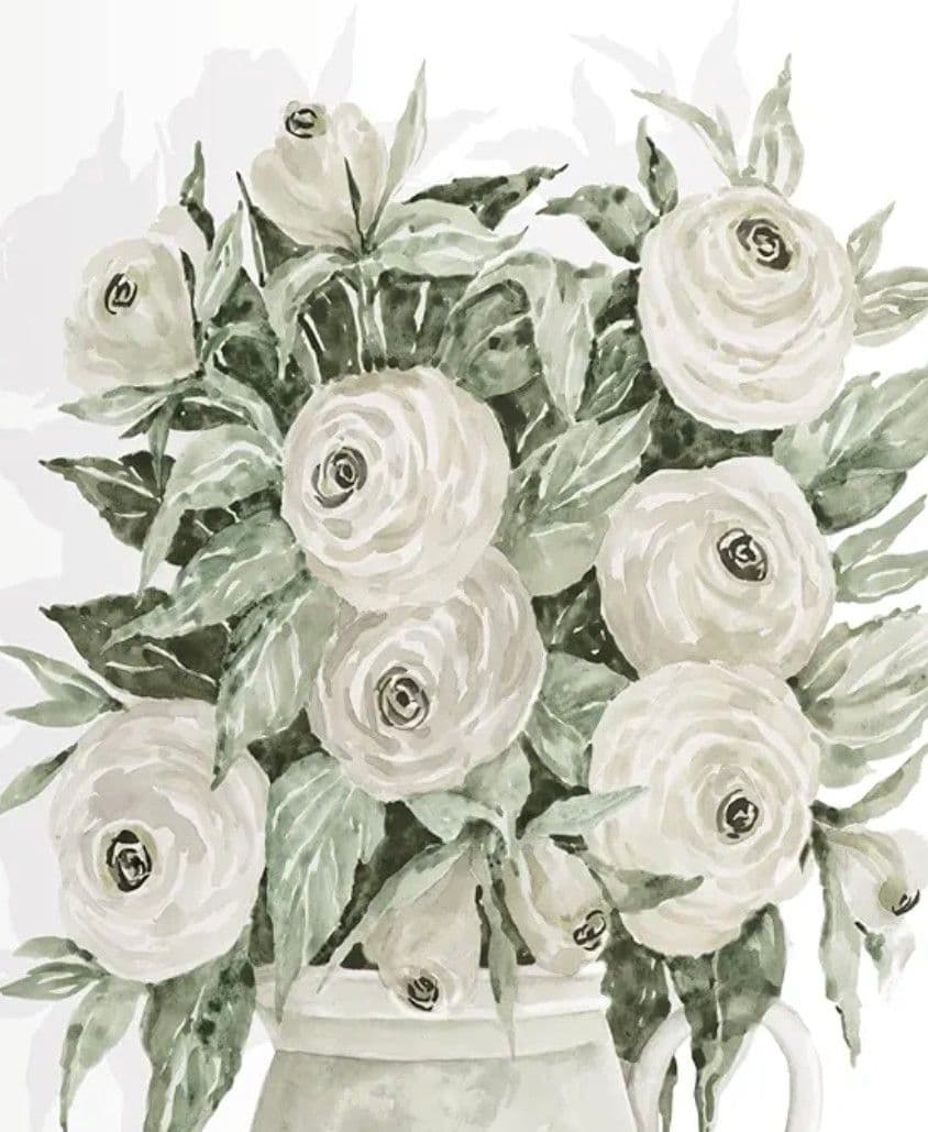 球根】フォックストロット デザイン 7球 斑入り葉 花色変化 数量限定