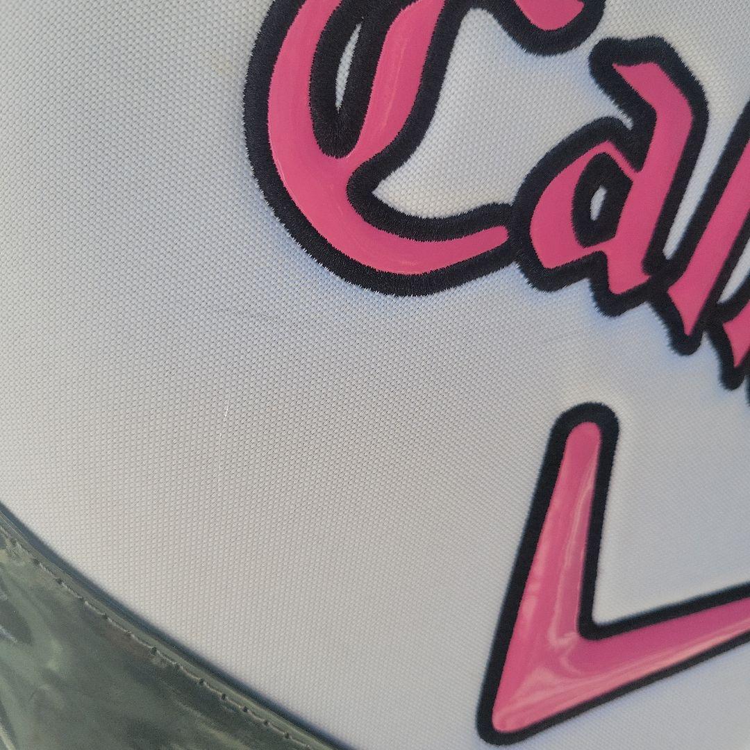 Callaway Solaire キャディバッグ ホワイト/ブラック/ピンク