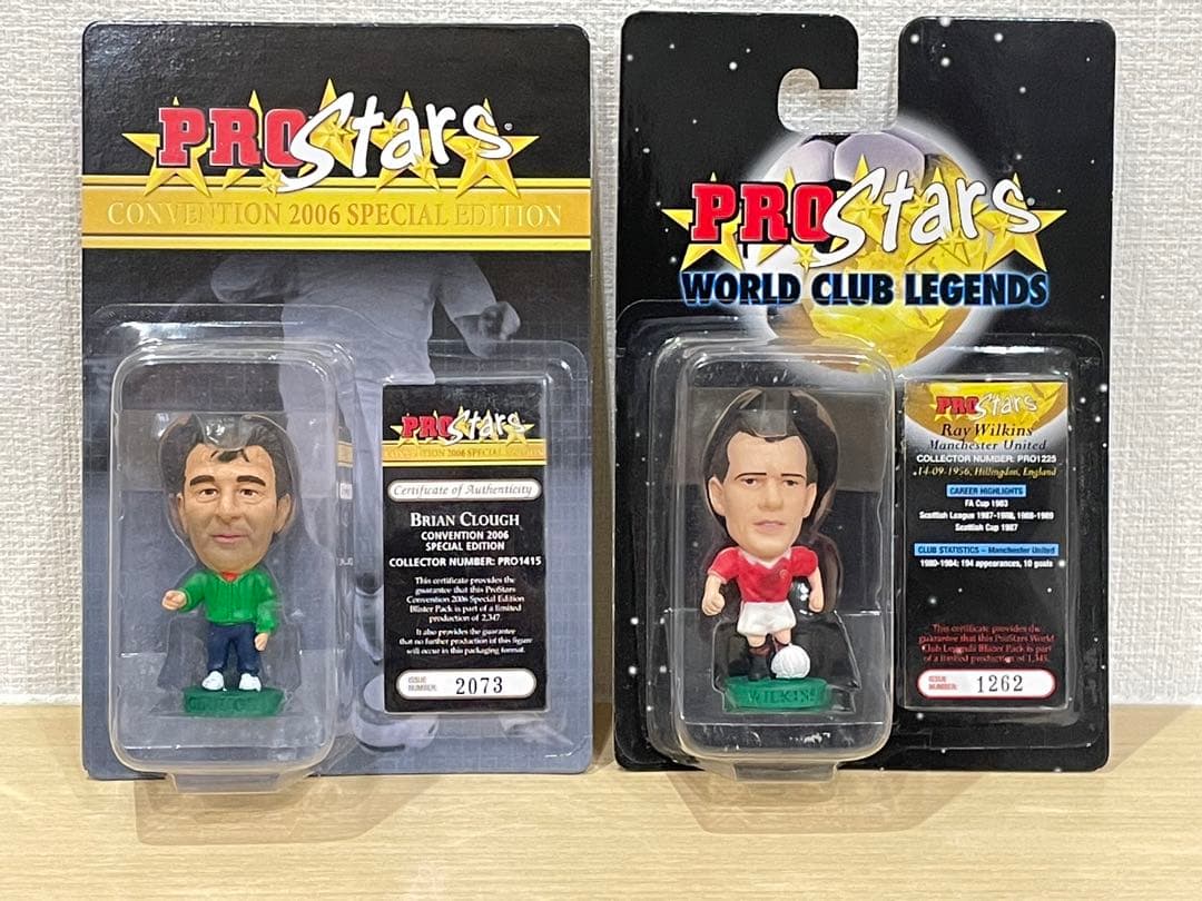 【新品未開封 2体セット】レイウィルキンス　ブライアン・クラフ　フィギュア 2026年最新】Yahoo!オークション -サッカーフィギュア(サッカー)の中古