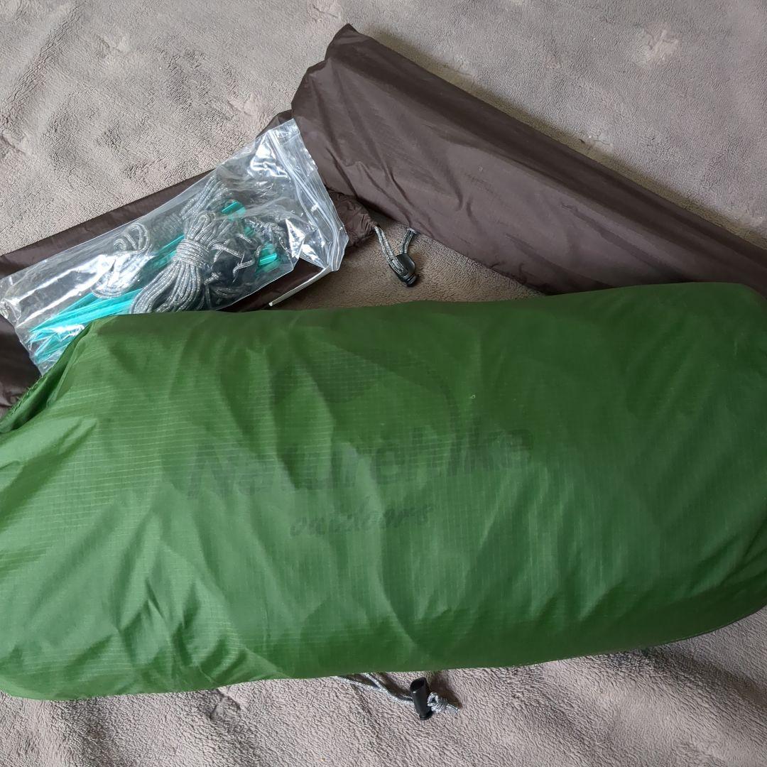 NaturehikeCloudUP2X 緑色テント