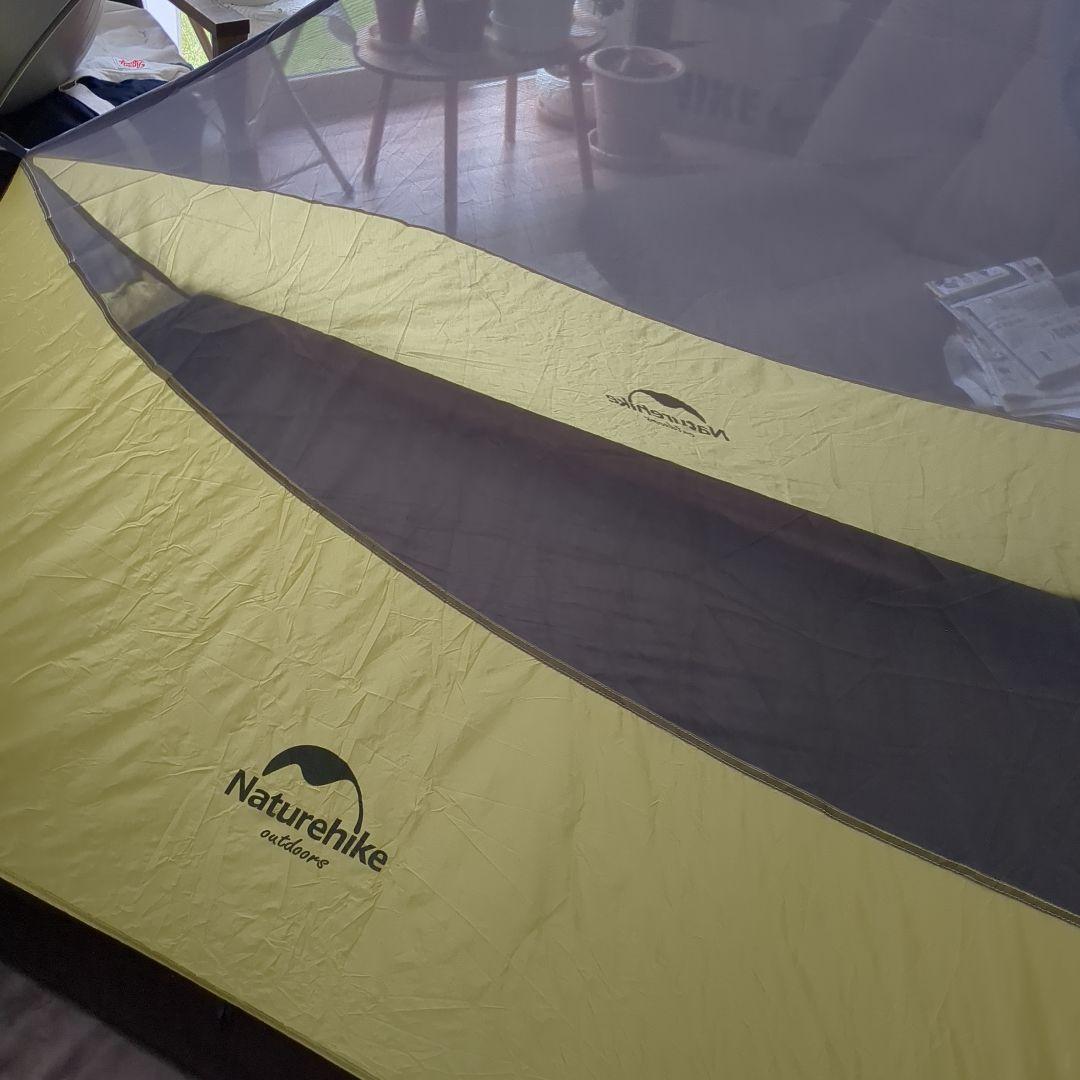 NaturehikeCloudUP2X 緑色テント