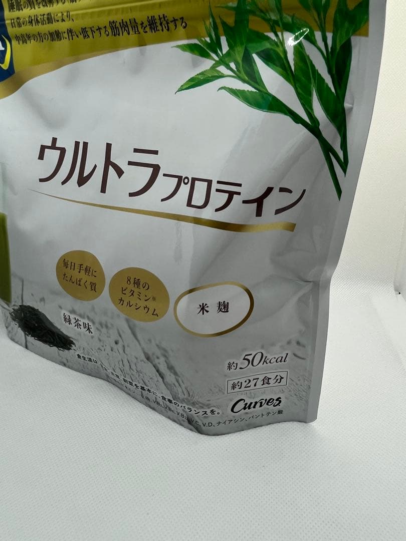 Curves カーブス ウルトラプロテイン 緑茶味 27食分 - メルカリ