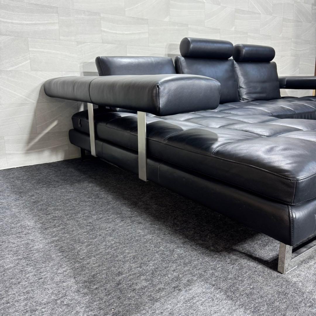 KELVIN GIORMANI カウチソファ ISOLA 本革 家具 d4982 - メルカリ