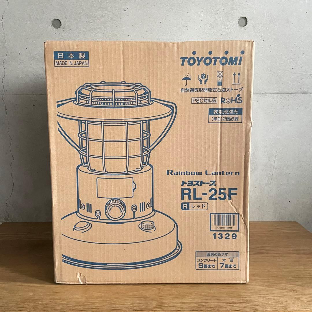 トヨトミ　レインボーストーブ　レッド