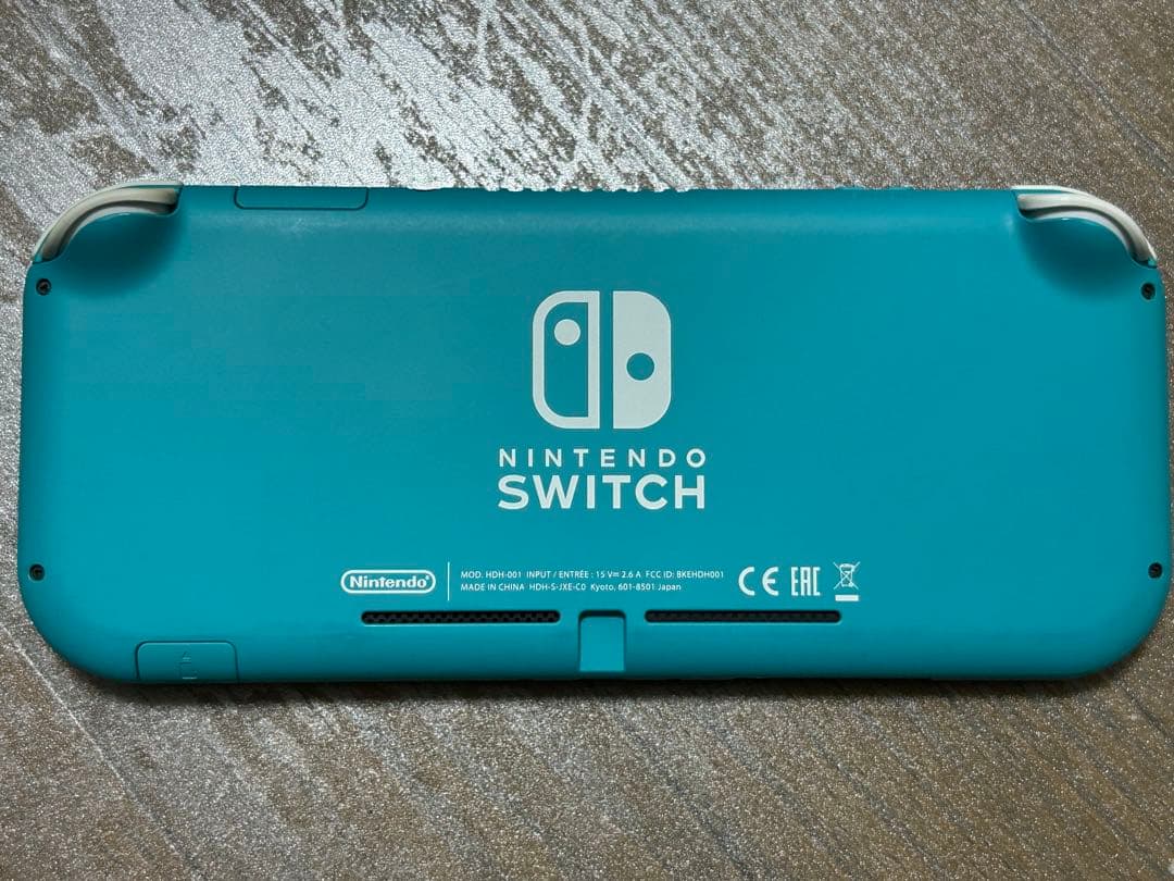 Nintendo Switch Lite ターコイズとACアダプター