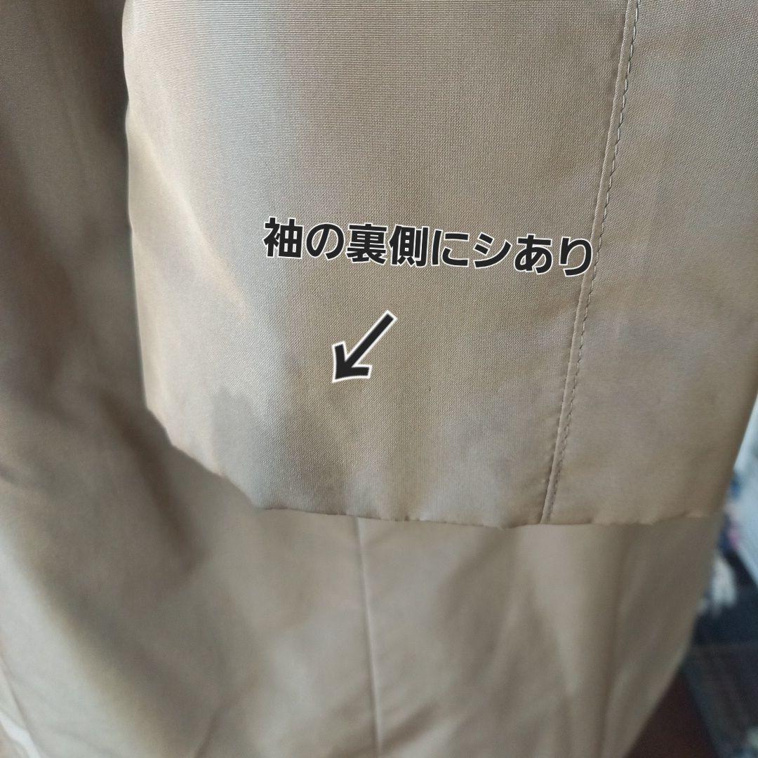 FOXEYフード付き ベージュ ロングコート