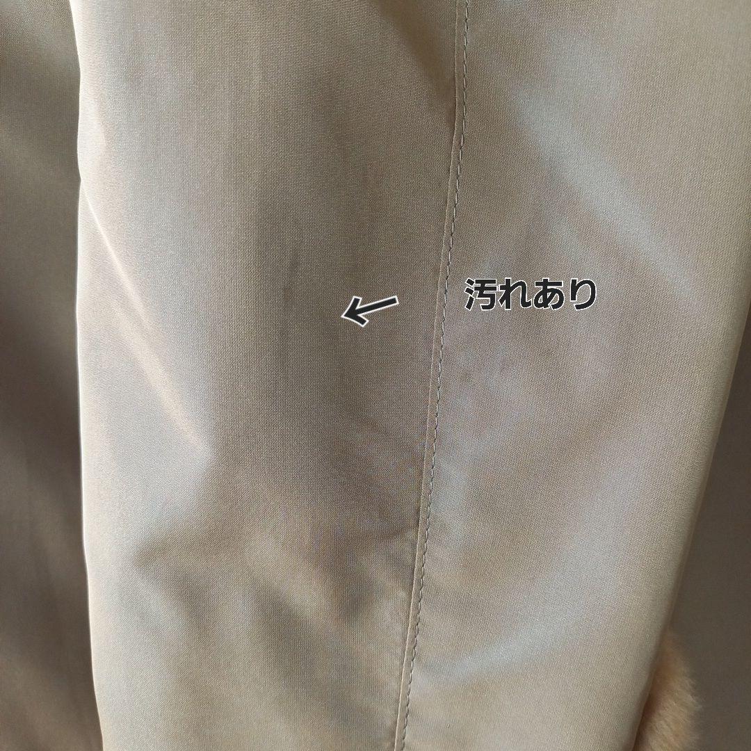 FOXEYフード付き ベージュ ロングコート