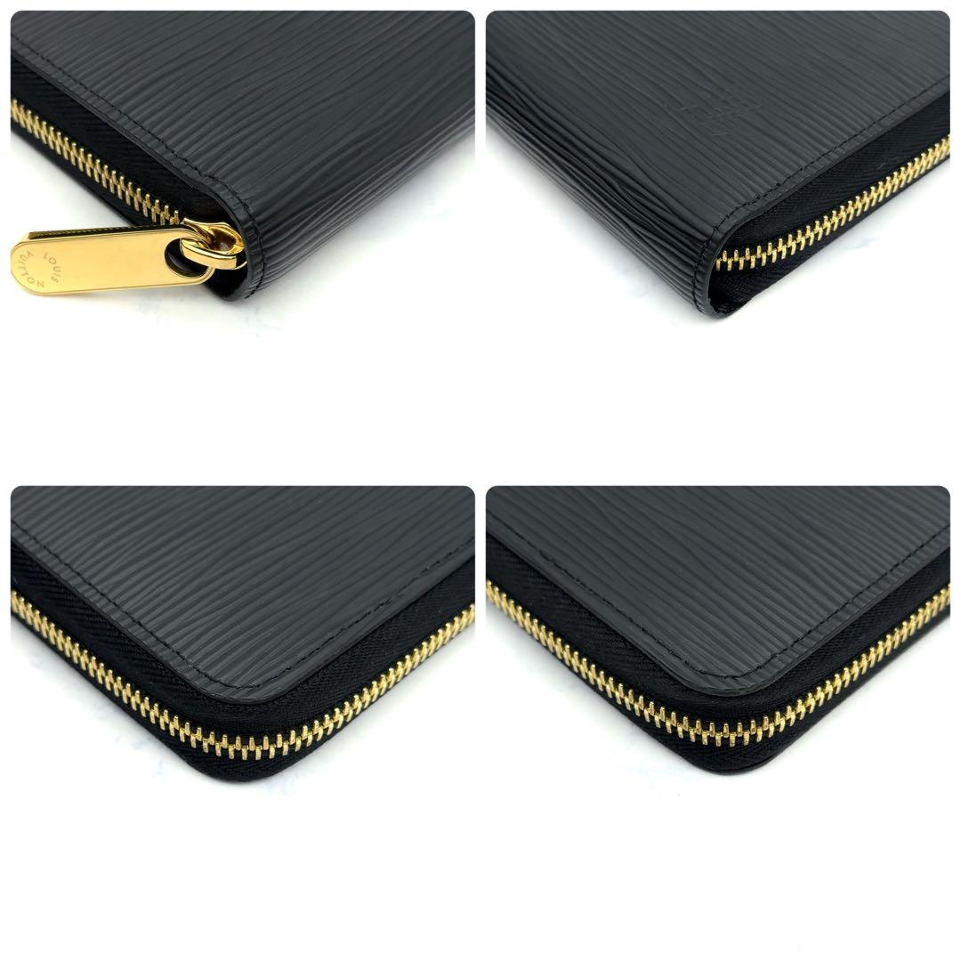 【ほぼ新品】 ルイヴィトン エピ ジッピーウォレット 長財布 ノワール ゴールド