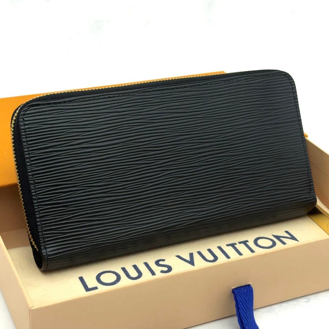 【ほぼ新品】 ルイヴィトン エピ ジッピーウォレット 長財布 ノワール ゴールド