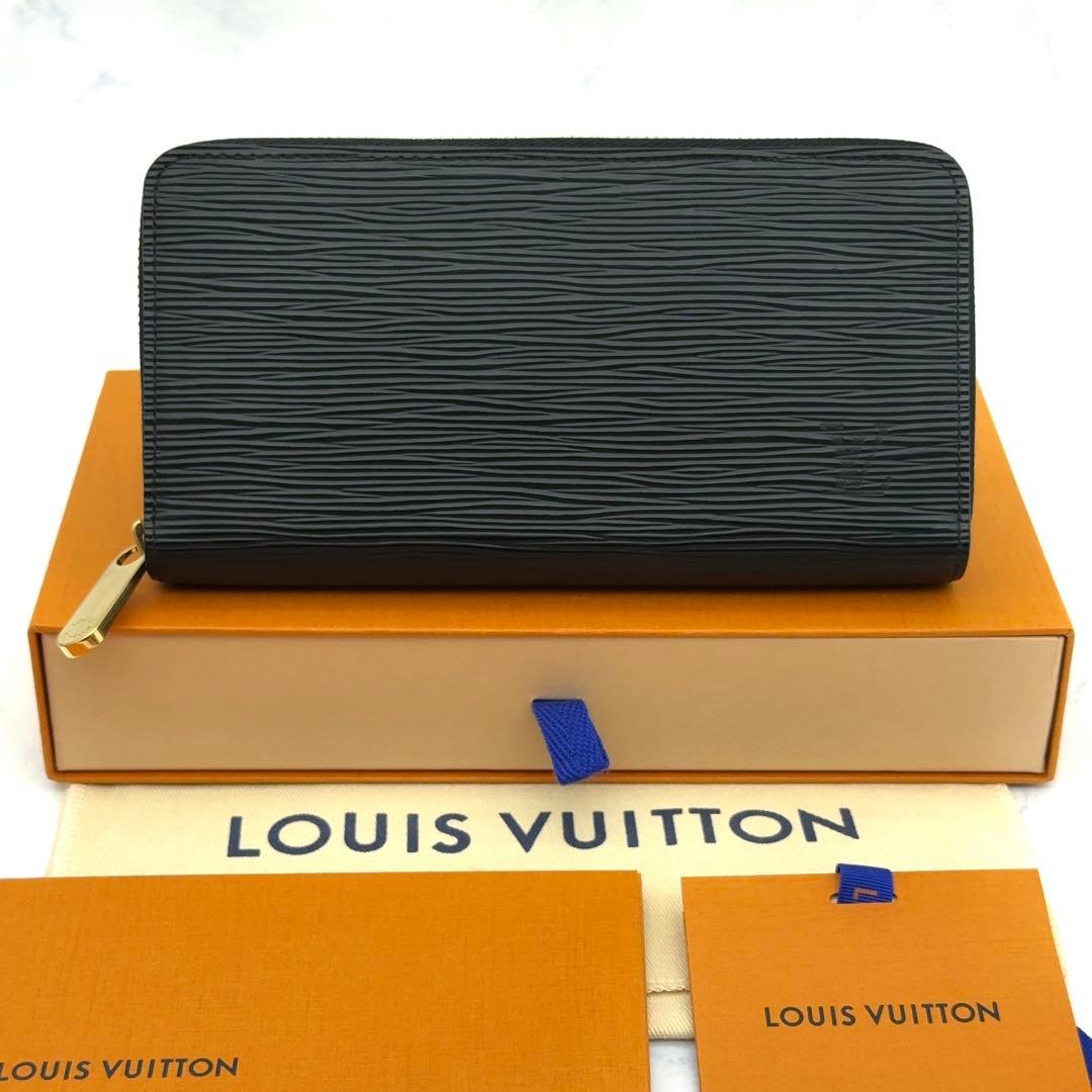 【ほぼ新品】 ルイヴィトン エピ ジッピーウォレット 長財布 ノワール ゴールド