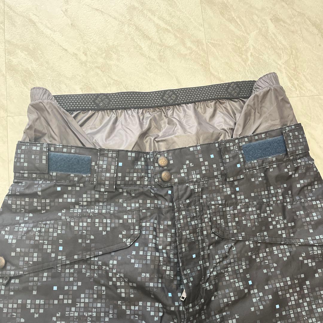 美品 Columbia スキー スノボ ウェア 上下セット　マルチカラー 黒