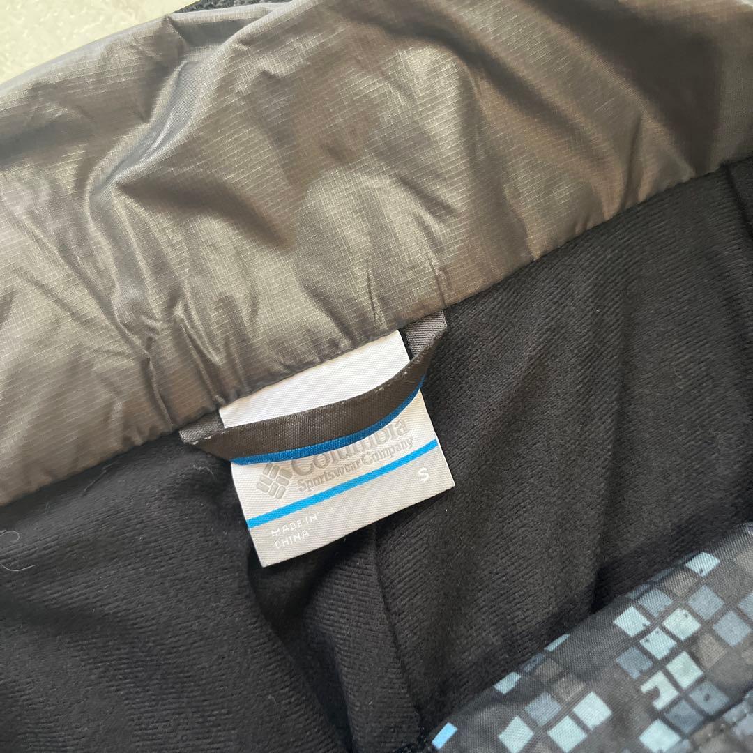 美品 Columbia スキー スノボ ウェア 上下セット　マルチカラー 黒