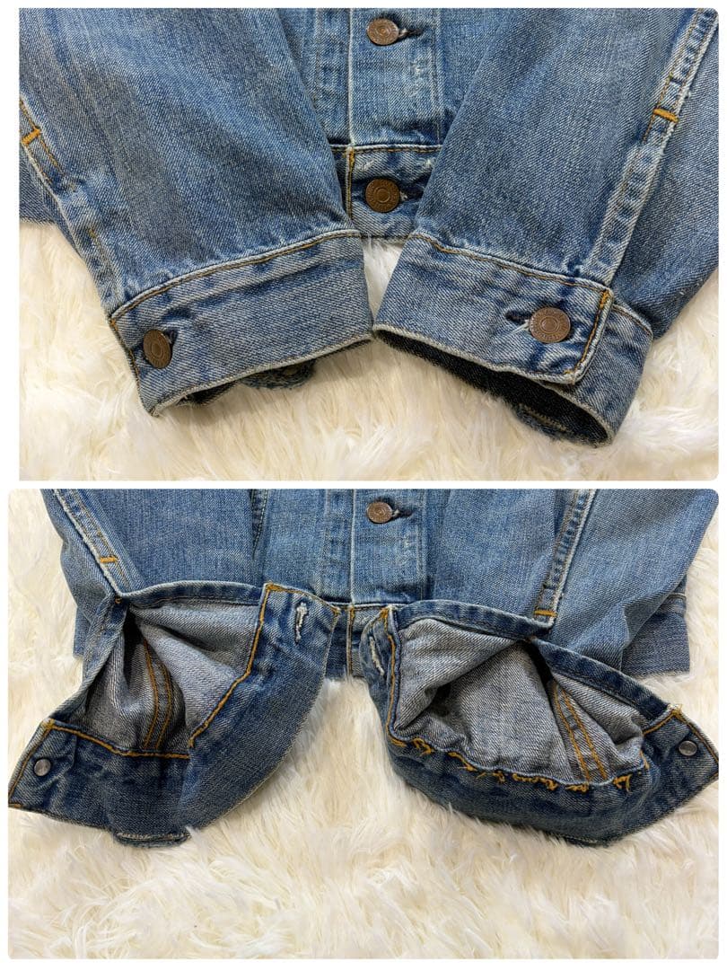 リーバイス 70505-0217 4thデニムジャケット 555バレンシア 36 - メルカリ