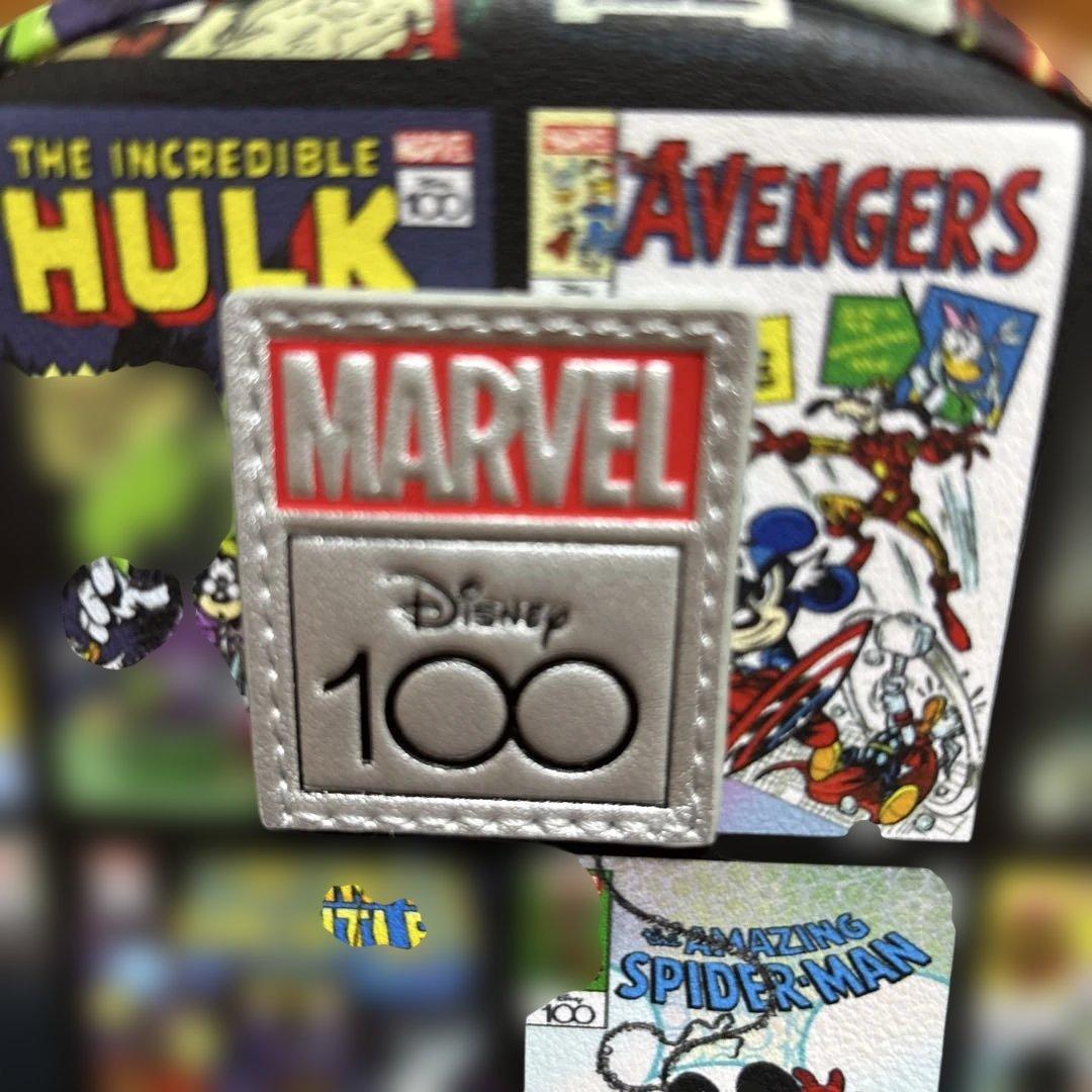 マーベル　ディズニー　100周年　ラウンジフライ　バックパック　リュック　新品
