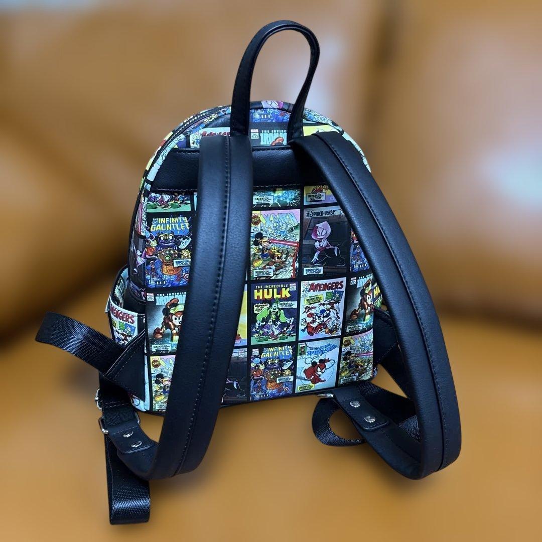 マーベル　ディズニー　100周年　ラウンジフライ　バックパック　リュック　新品