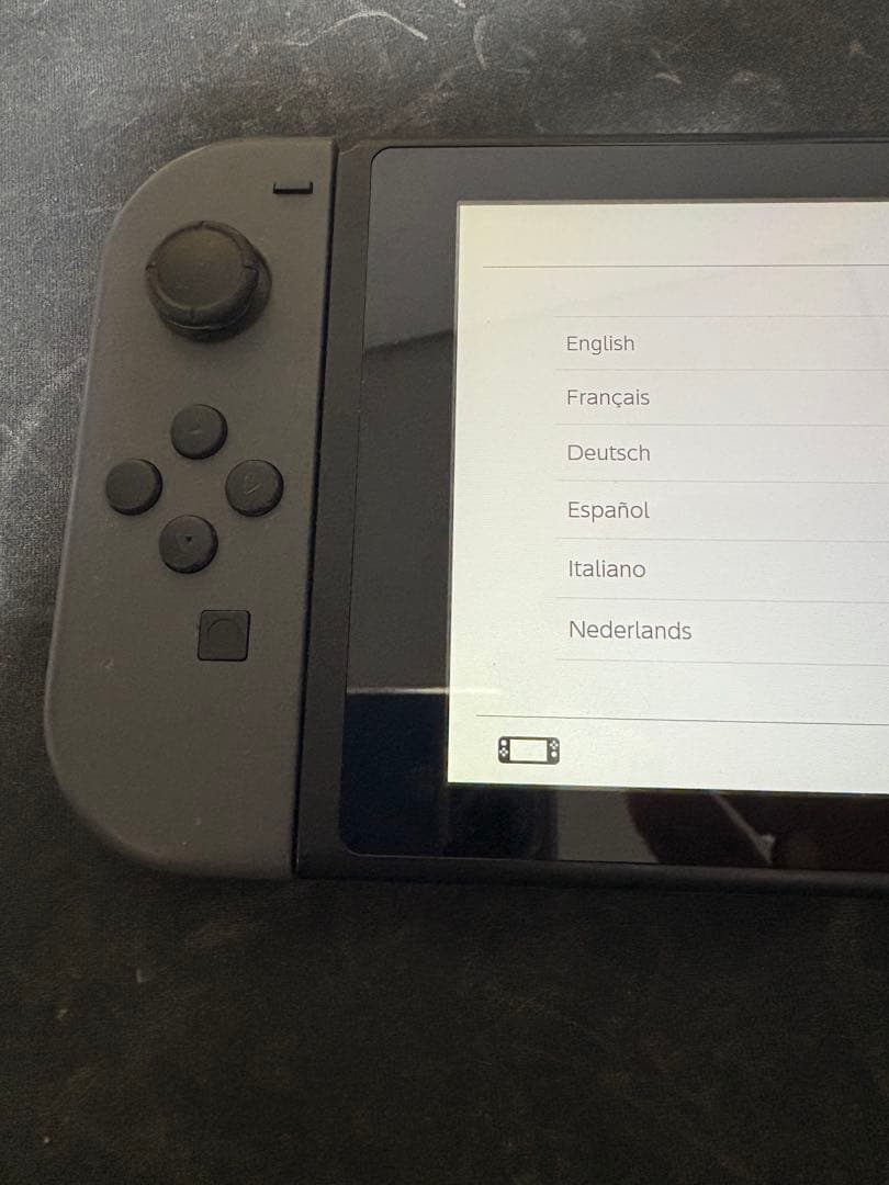 Nintendo Switch 本体 グレー　充電器　LAN変換