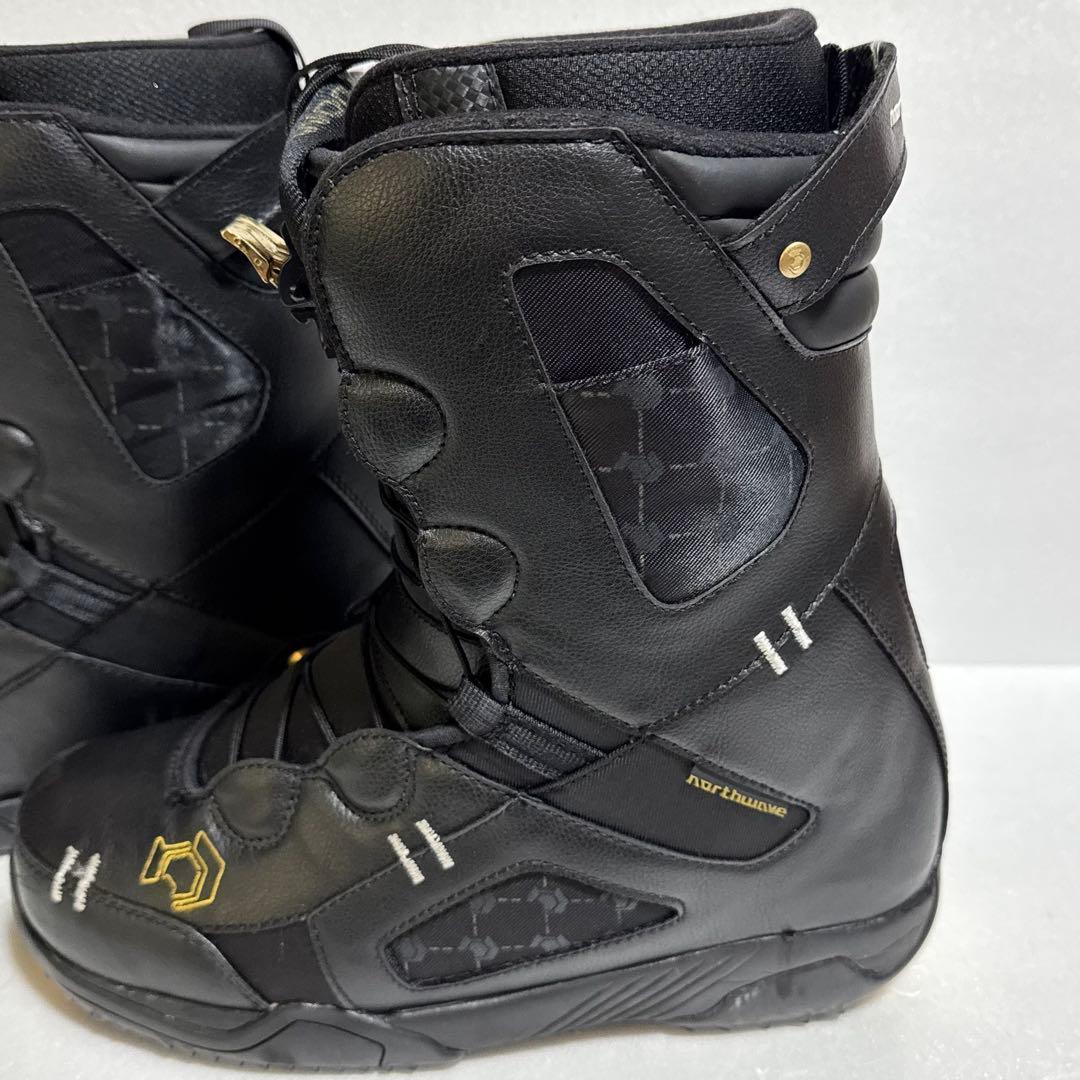 27.5cm スノーボードブーツ 黒色ブラック 初心者格安処分