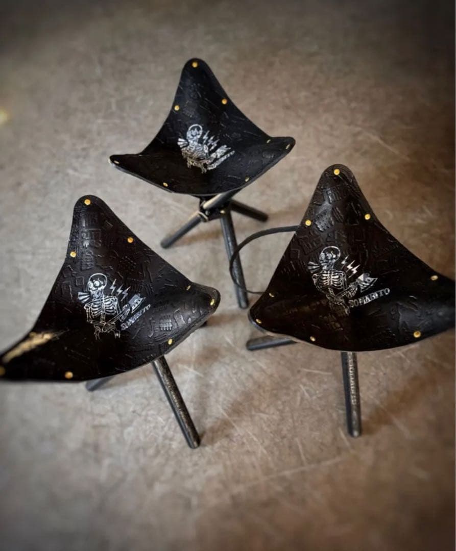 somabito ソマチェアSPエンボス 斧スカル - メルカリ