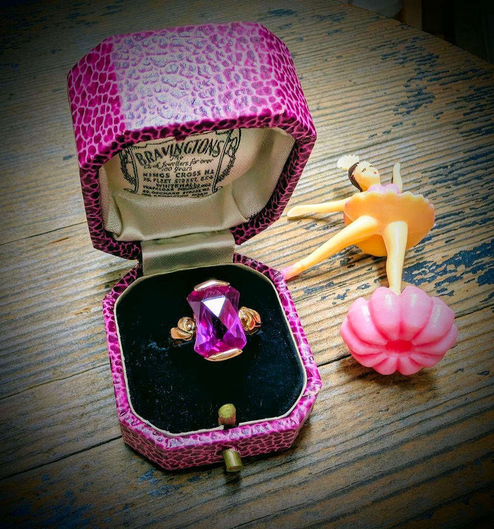 超メルカリ市限定✨️レア✨英国アンティーク リングケース