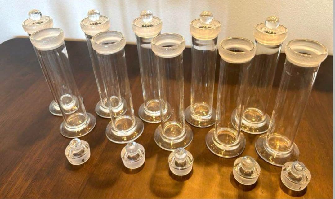 【10本セット売り】標本瓶　ガラス瓶