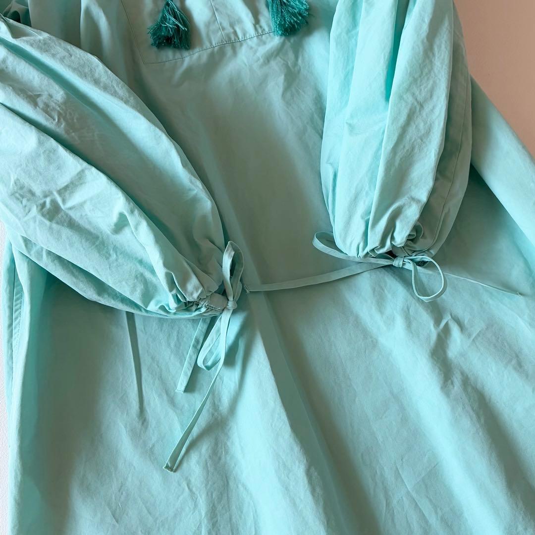 MaxMara　近年モデル　コットンドレス　シャツワンピース　白タグ　38