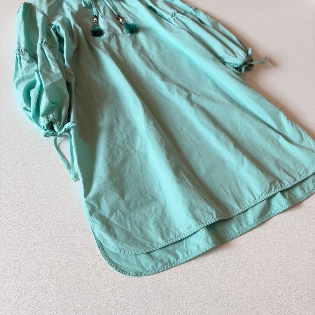 MaxMara　近年モデル　コットンドレス　シャツワンピース　白タグ　38