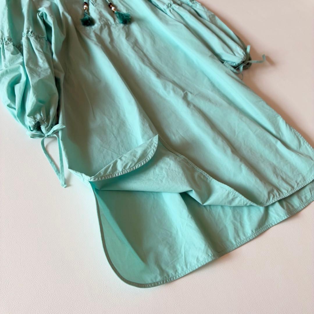 MaxMara　近年モデル　コットンドレス　シャツワンピース　白タグ　38