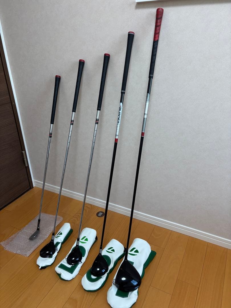 テーラーメイド　レフティ用　ドライバー、ウッド、SW 5点セット