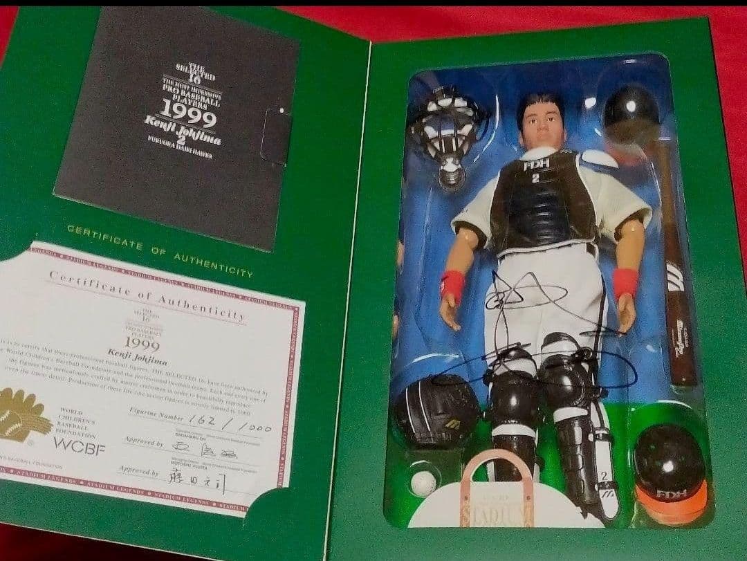 ◆　ダイエーホークス　◆　WCBF 城島健司　◆　直筆サイン入フィギュア　◆
