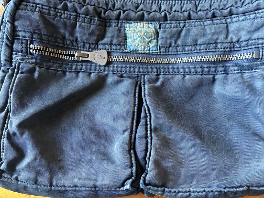 Porter Classic ネイビー ショルダーバッグ