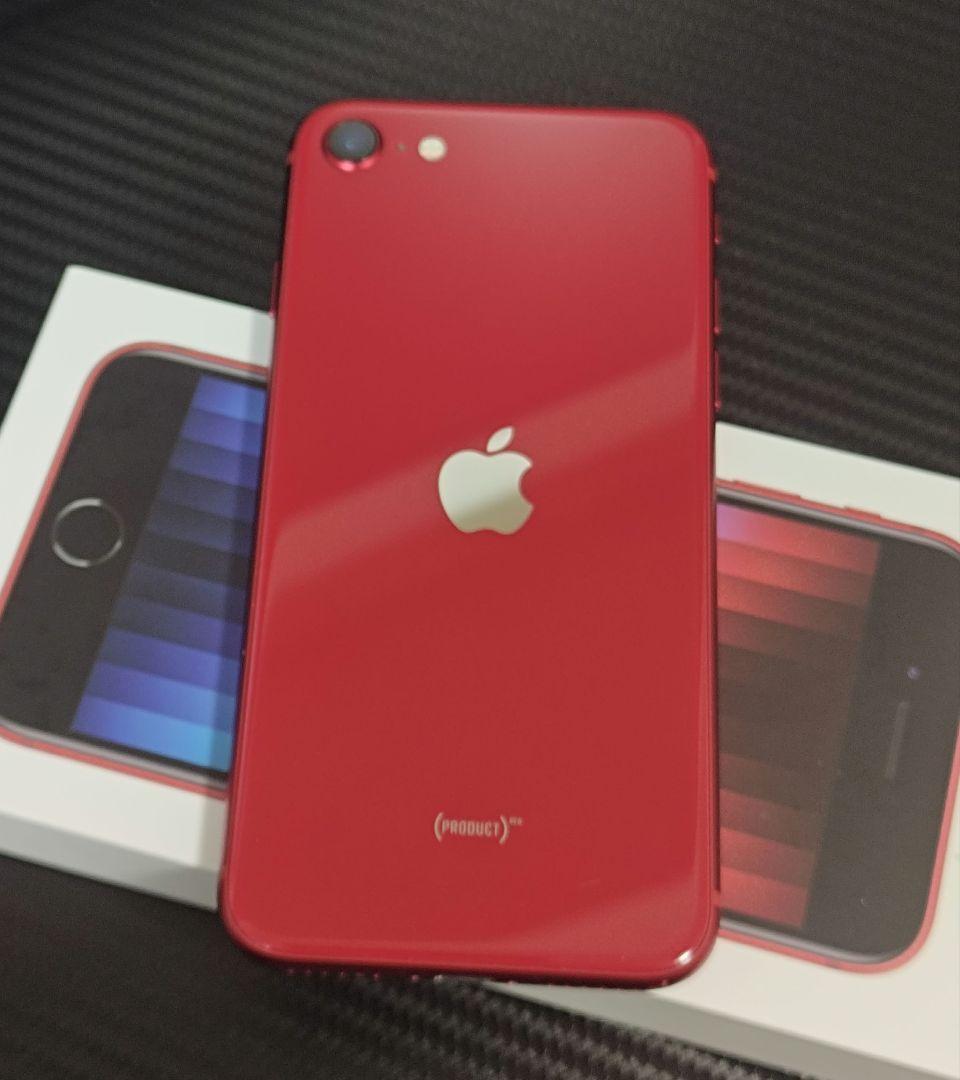 Apple iPhone SE (第3世代) 赤 64GB SIMフリー