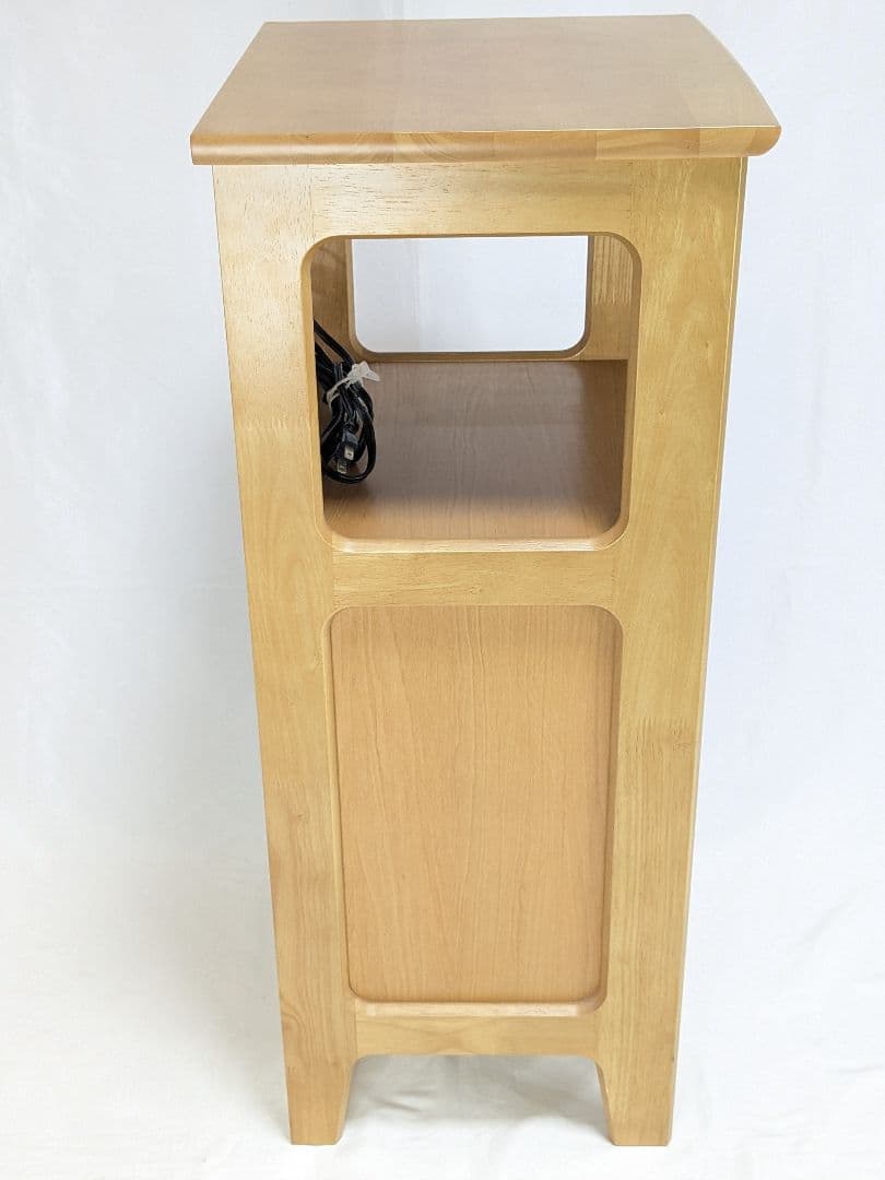 美品 カリモク Karimoku 電話台 FAX台 花台 キャビネット レンジ台