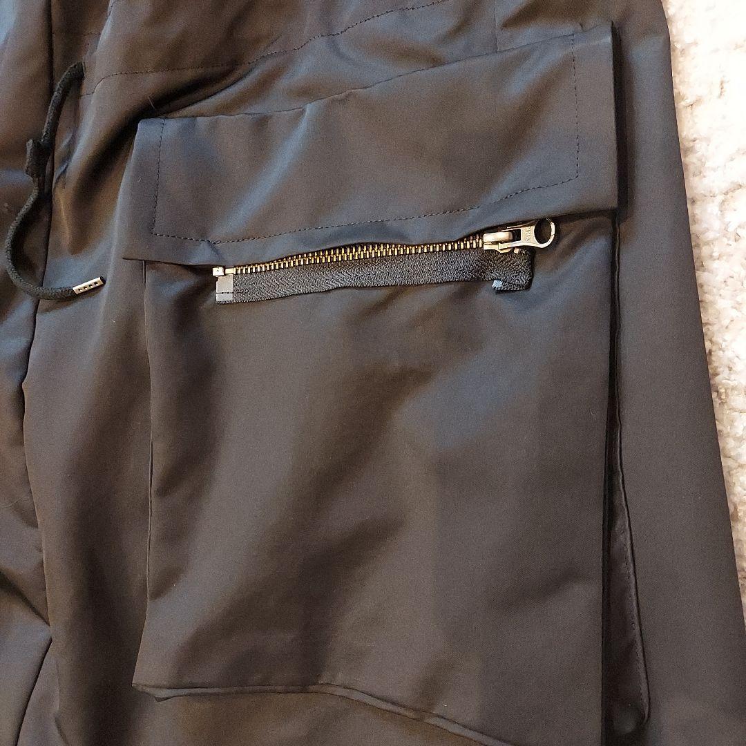 albino 男女兼用 ビックフードバルーンモッズコート