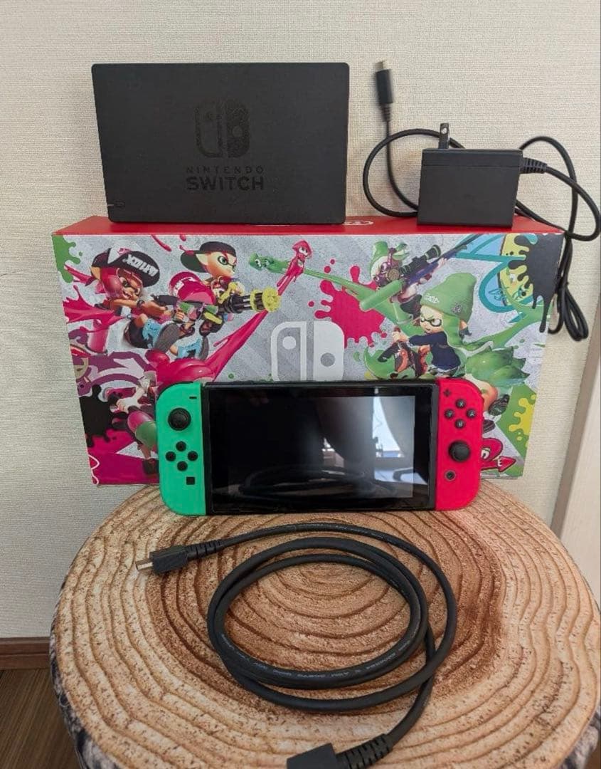 Nintendo Switch 本体 グリーン・ピンク